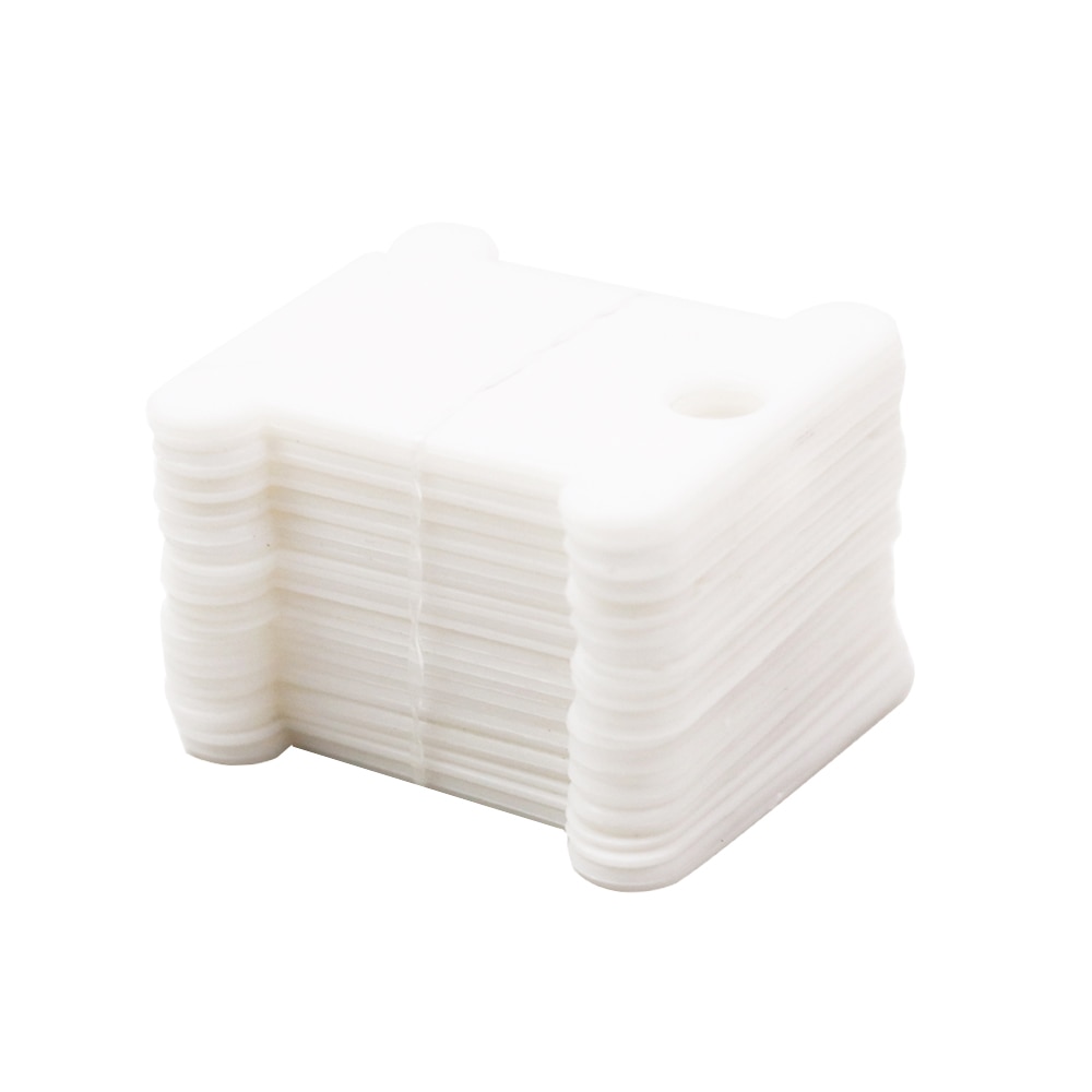 Cotton Embroidery Thread Skeins - 30 Móc Nhựa Chỉ Bobbins Đường