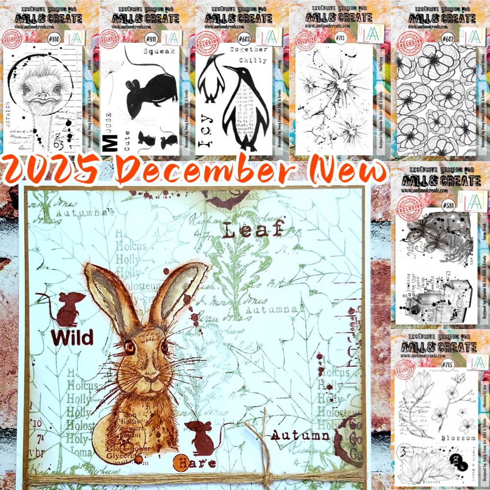 Clear Silicone Stamps For Card Making - clear silicone stamps for DIY leaf