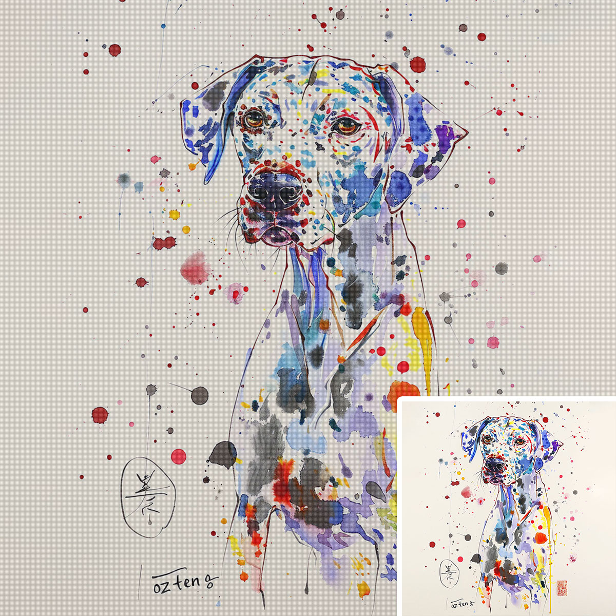5D Diamond Painting Kit Full Drill - Personalized 5D Diamond Painting Kit -