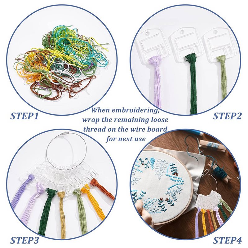 M11K-180Pcs Acrylic Embroidery - đánh giá và giá Cotton Embroidery Thread Skeins