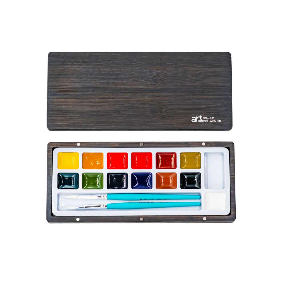 ArtSecret 13 Solid Watercolor  - đánh giá và giá Watercolor Paint Set Solid Pigment