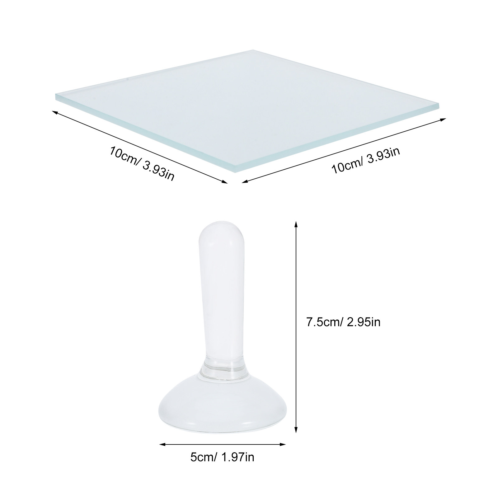 1Set Glass Muller Grinding Sla - đánh giá và giá Painting Supplies