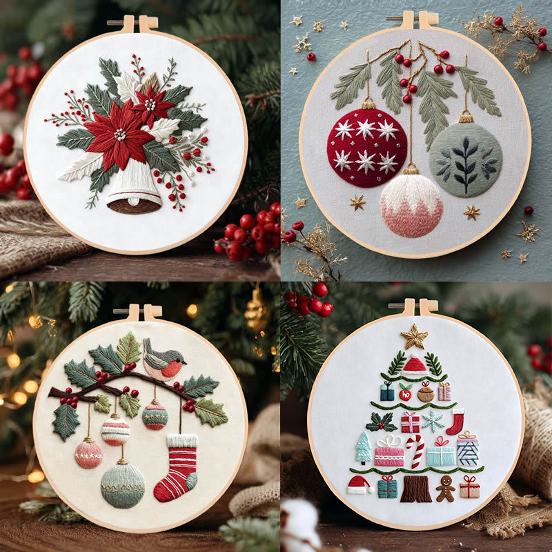 DIY Embroidery Christmas Tree  - đánh giá và giá Embroidery