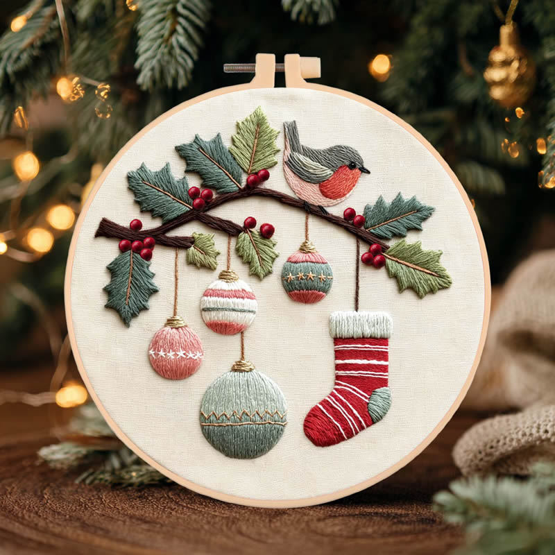 DIY Embroidery Christmas Tree  - đánh giá và giá Embroidery