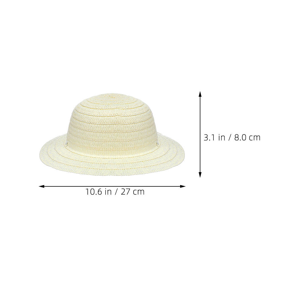 8Pcs Children Straw Hats DIY B - đánh giá và giá Painting Supplies