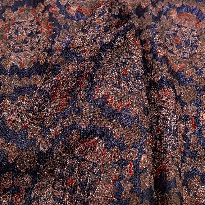 Purple Red Rayon Floral Jacqua - đánh giá và giá Sewing