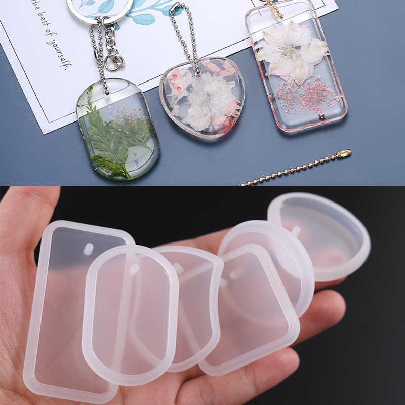 1 Máy Tính Tự Làm Móc Khóa Mặt - đánh giá và giá Silicone Epoxy Resin Molds Set