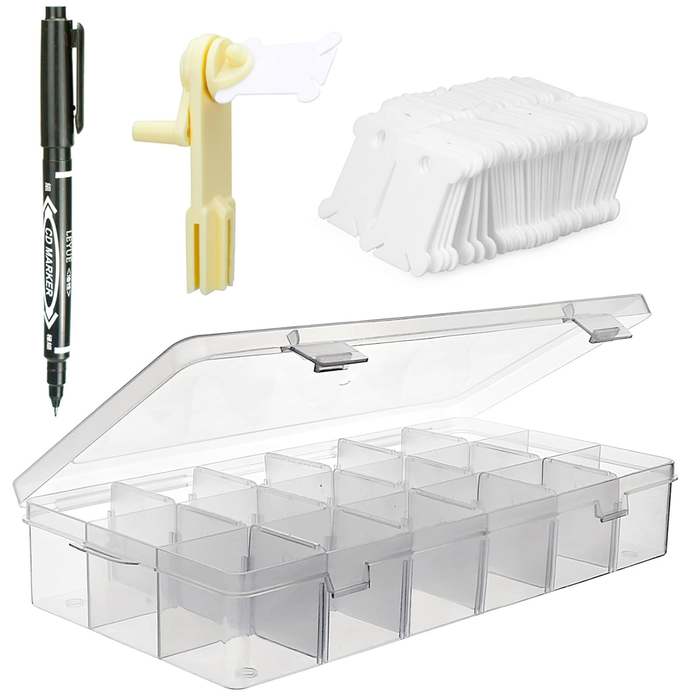Embroidery Floss Organizer 18  - đánh giá và giá Cotton Embroidery Thread Skeins