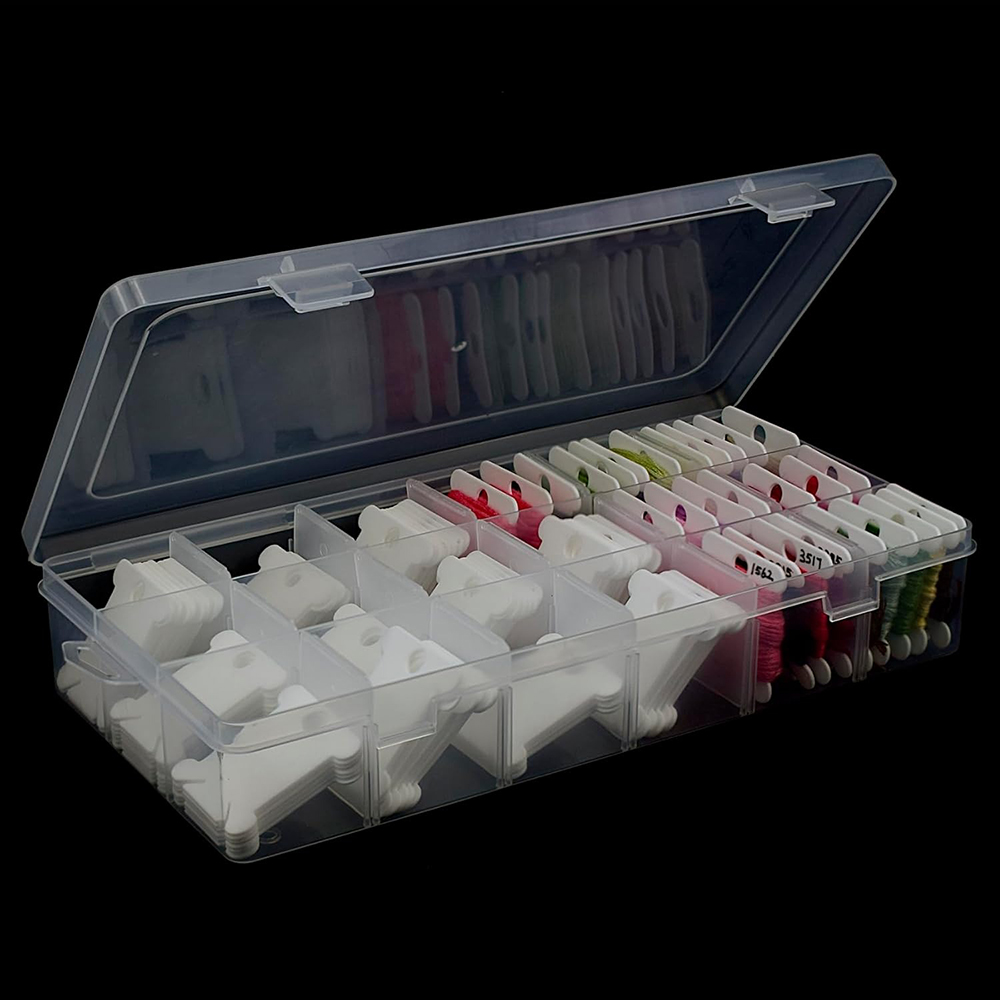 Embroidery Floss Organizer 18  - đánh giá và giá Cotton Embroidery Thread Skeins