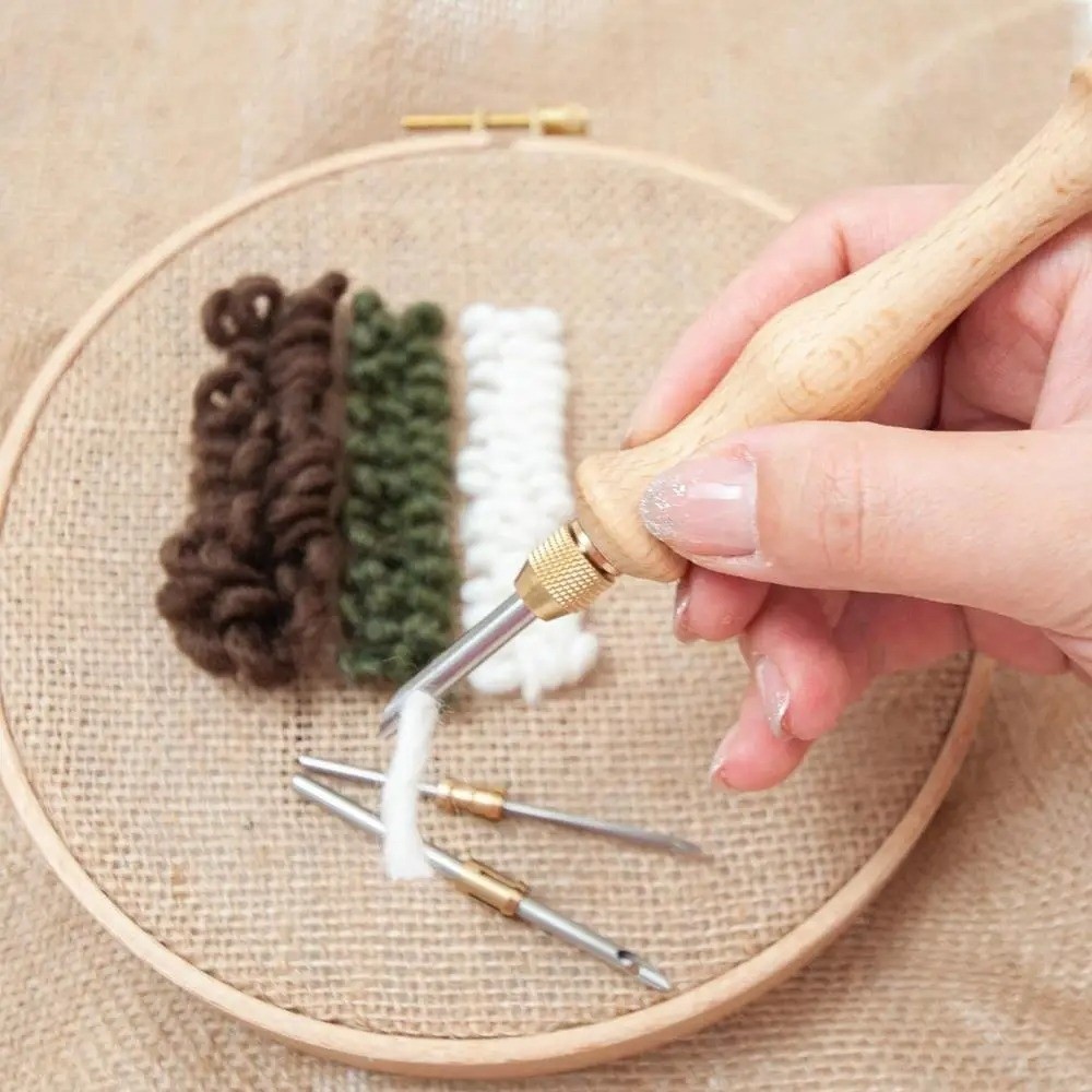 2.5mm/3.5mm/5mm Punch Needle S - đánh giá và giá Cotton Embroidery Thread Skeins