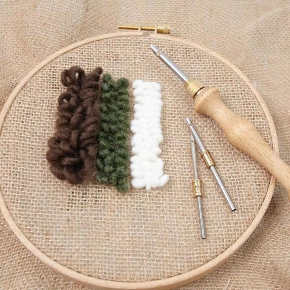 2.5mm/3.5mm/5mm Punch Needle S - đánh giá và giá Cotton Embroidery Thread Skeins