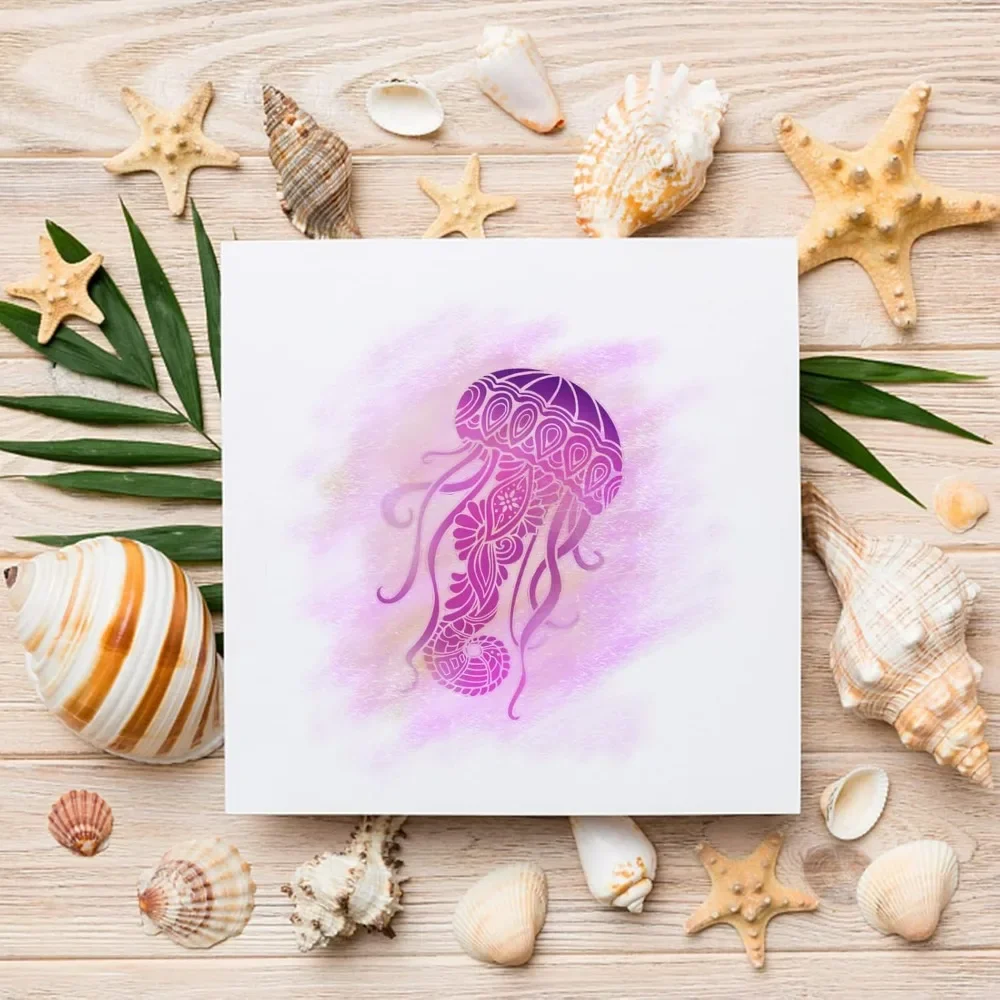 Ocean Life Clear Stamps Marine - đánh giá và giá Clear Silicone Stamps For Card Making