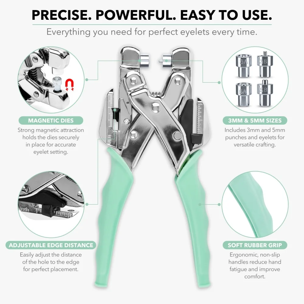 Grommet Tool Kit Handheld Hole - đánh giá và giá Sewing