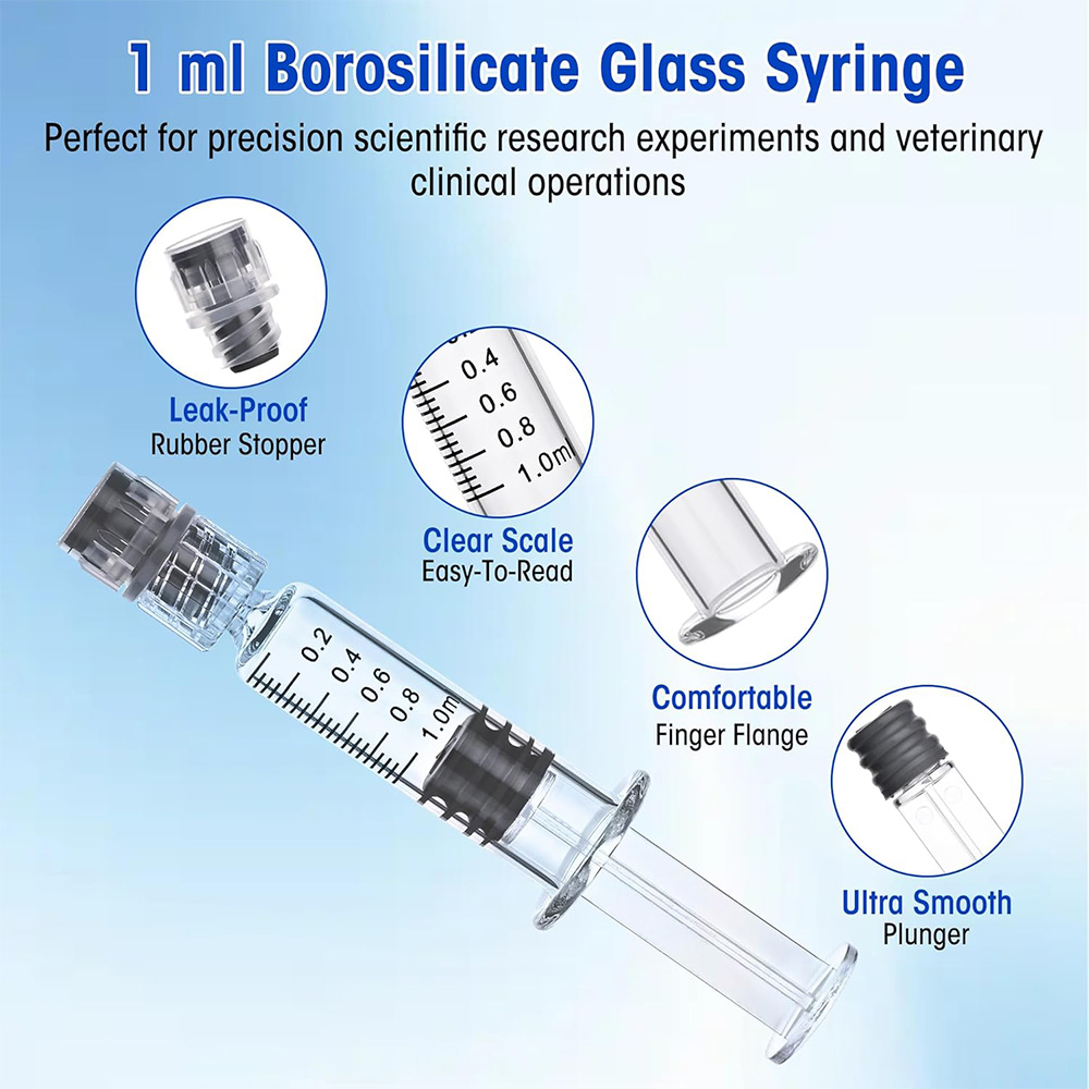 1ml Glass Luer Pet Food Measur - đánh giá và giá Craft Tools