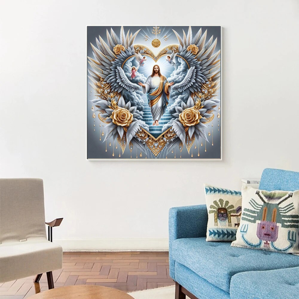 1pc frameless 5D DIY Diamond P - đánh giá và giá 5D Diamond Painting Kit Full Drill