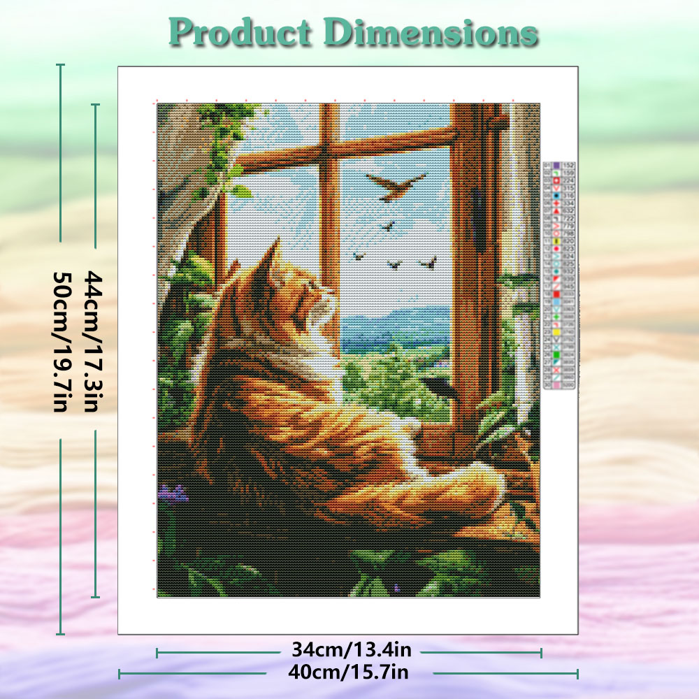 DIY Cross Stitch Kit for Begin - đánh giá và giá Cross Stitch Stamped Kits Beginners