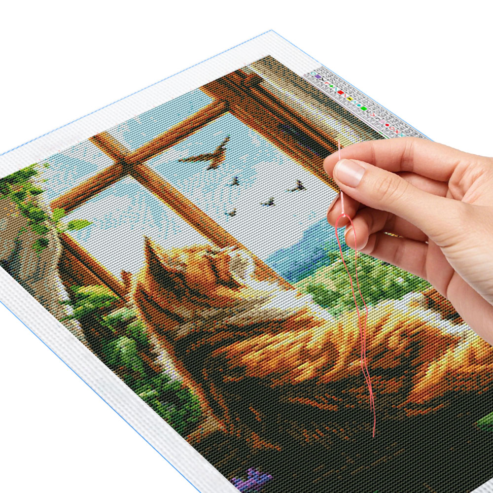 DIY Cross Stitch Kit for Begin - đánh giá và giá Cross Stitch Stamped Kits Beginners