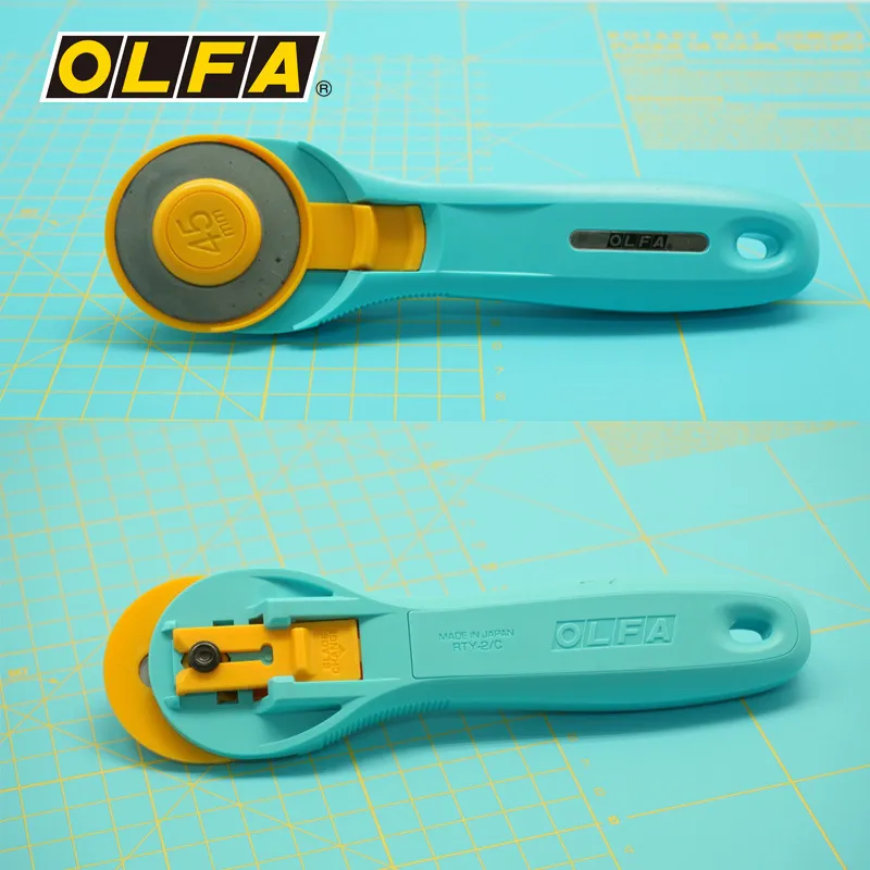 Olfa RTY-2/C 45mm Rotary Pinkl - đánh giá và giá Rotary Cutter For Fabric 45Mm
