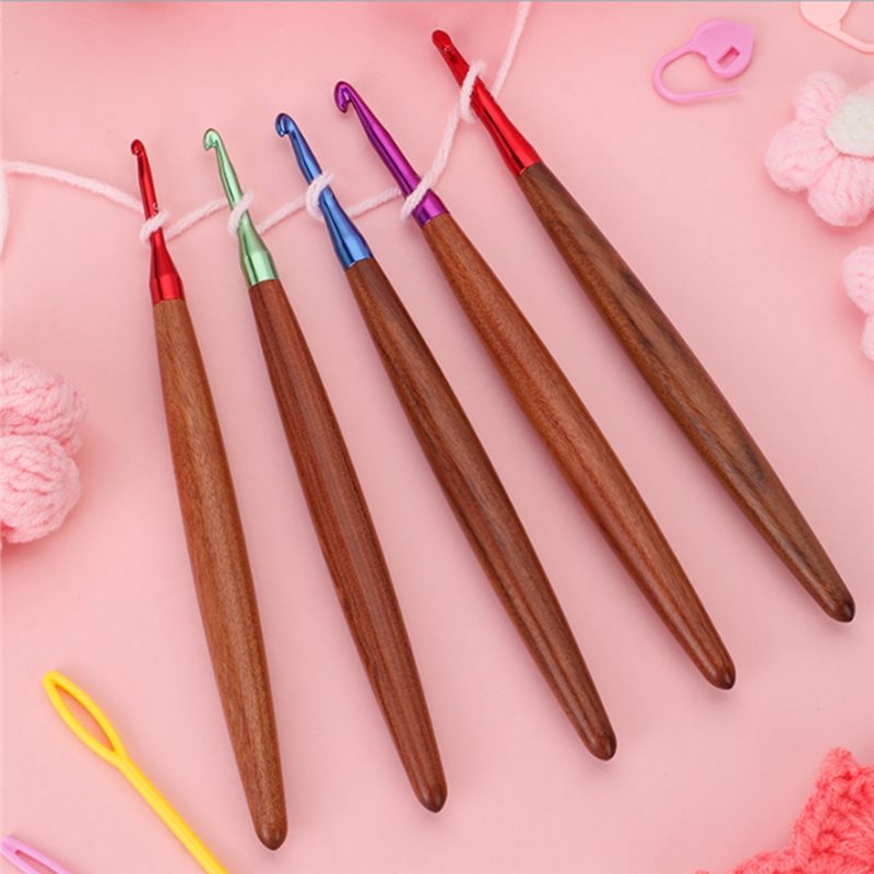 A59Z-Ergonomic Wooden Handle C - đánh giá và giá Wooden Crochet Hooks Ergonomic Handle