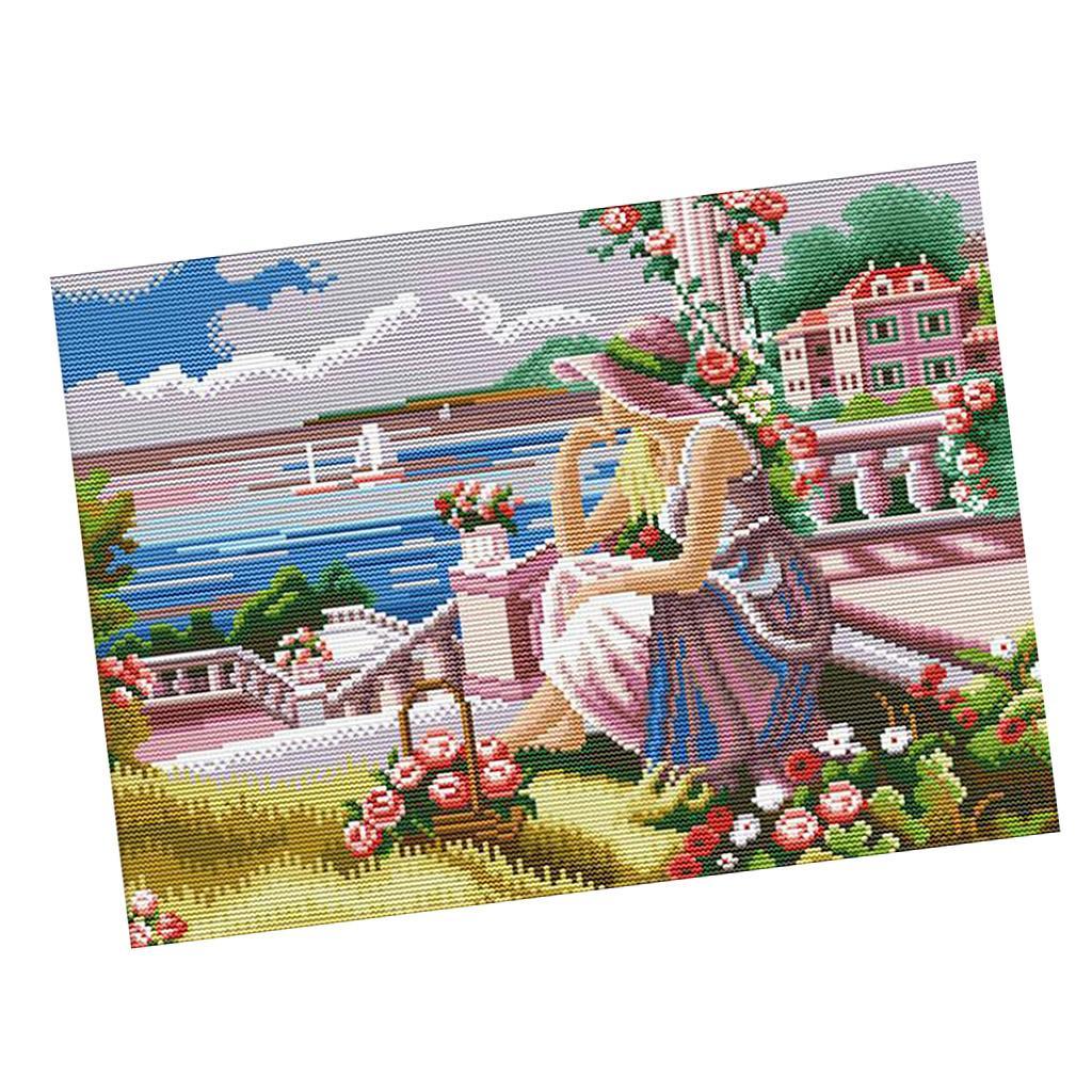 Stamped Cross Stitch Kits Pre- - đánh giá và giá Cross Stitch Stamped Kits Beginners