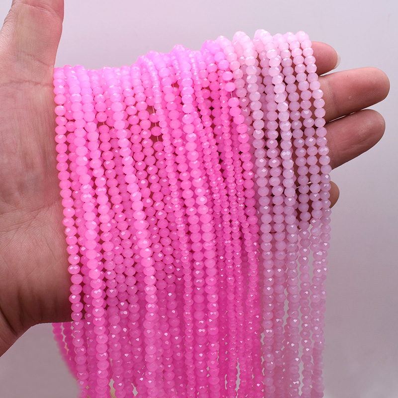 Bright peach pink 1 2 3 4 6 8m - đánh giá và giá Glass Seed Beads 2Mm Jewelry Making