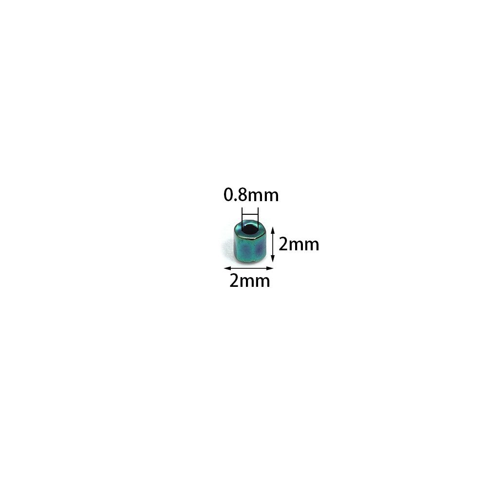 10/50g 2mm Bottled/Bagged Meta - đánh giá và giá Glass Seed Beads 2Mm Jewelry Making
