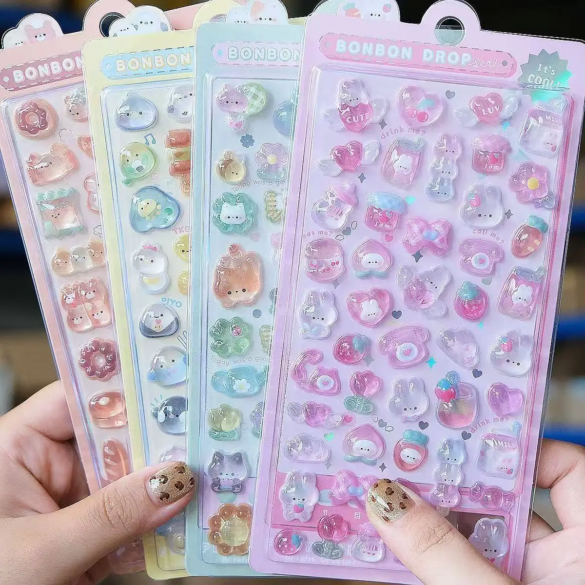 =-=2027Kawaii 3D Jelly Resin S - đánh giá và giá Scrapbooking