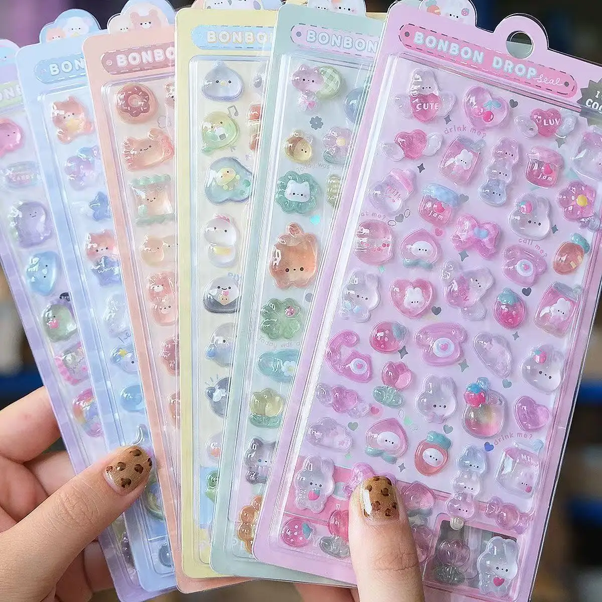 =-=2027Kawaii 3D Jelly Resin S - đánh giá và giá Scrapbooking
