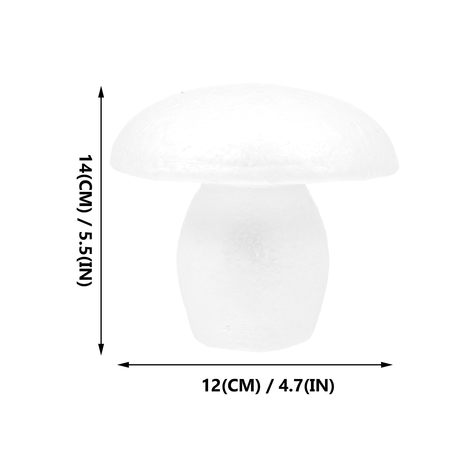 5Pcs Foam Mushroom DIY Models  - đánh giá và giá Painting Supplies