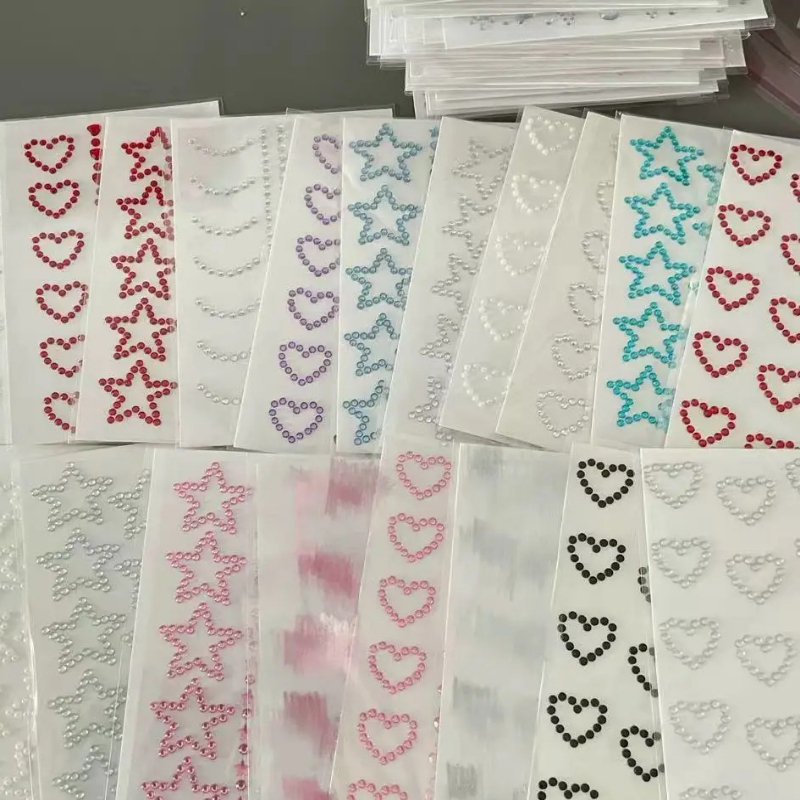 Self Adhesive Diamond Star Hea - đánh giá và giá Scrapbooking