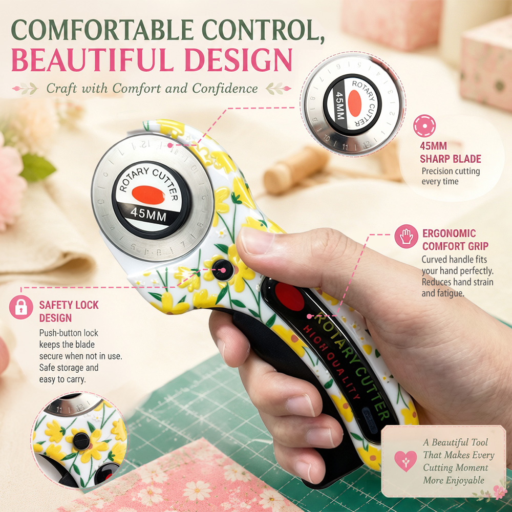 Rotary Cutter 45mm Card Paper  - đánh giá và giá Rotary Cutter For Fabric 45Mm