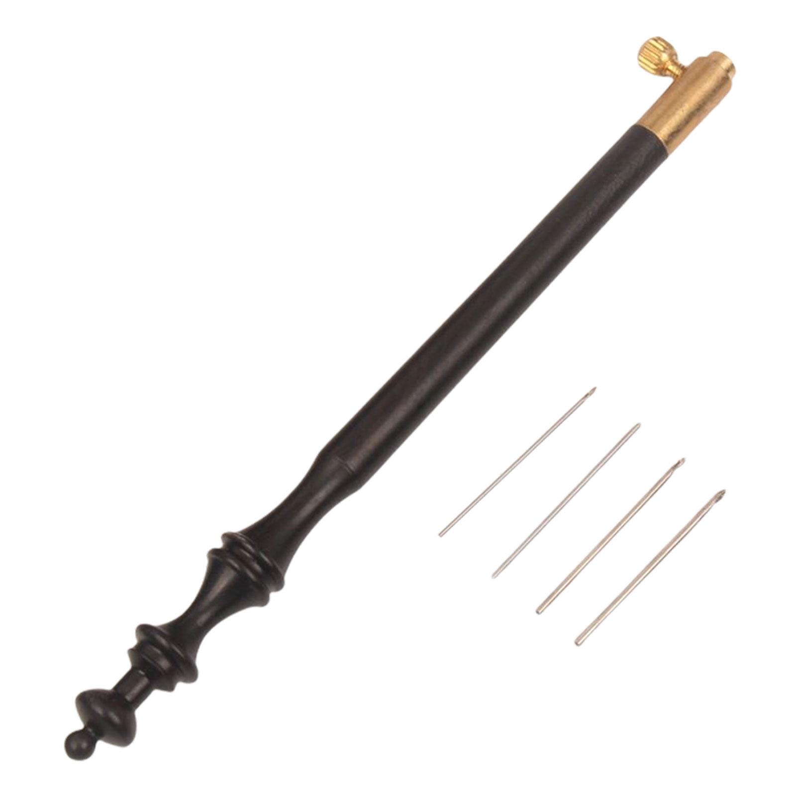 Crochet Hook Embroidery Beadin - đánh giá và giá Wooden Crochet Hooks Ergonomic Handle