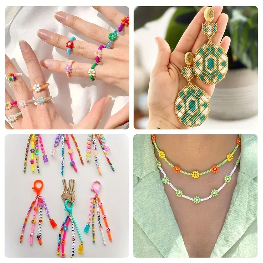 10g Colorful Glass Seed Beads  - đánh giá và giá Glass Seed Beads 2Mm Jewelry Making