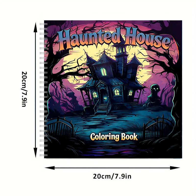 Haunted House Coloring Book fo - đánh giá và giá Painting Supplies