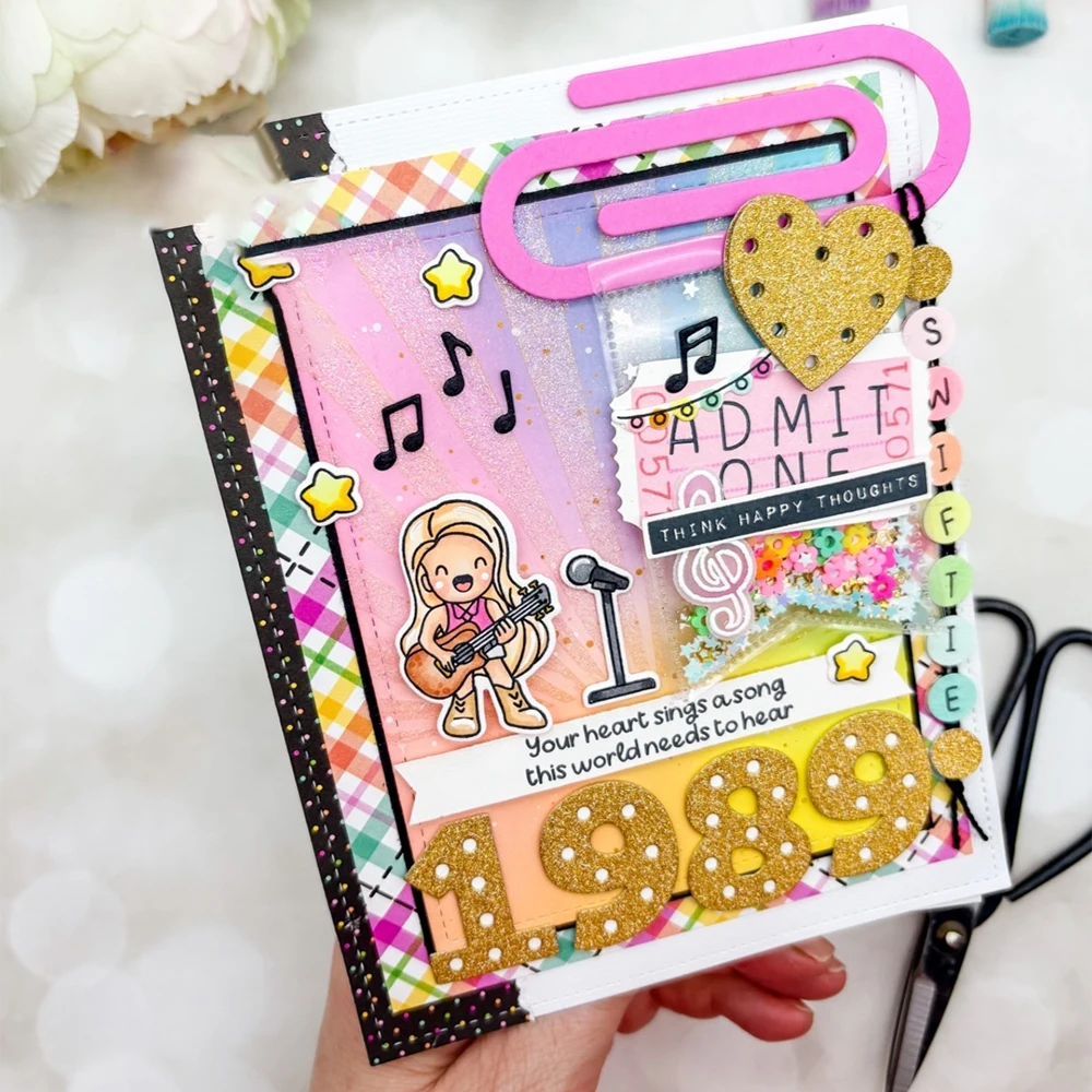 Concert Boy Girl Band Clear Si - đánh giá và giá Clear Silicone Stamps For Card Making