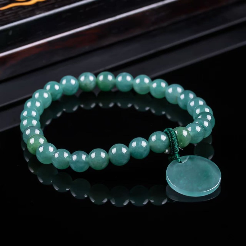 Natural Jadeite Blue Water Not - đánh giá và giá Beading