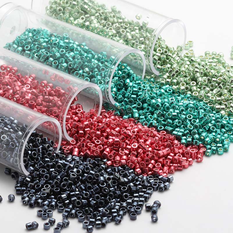 Nhật Bản Miyuki Delica Hạt Kim - đánh giá và giá Glass Seed Beads 2Mm Jewelry Making