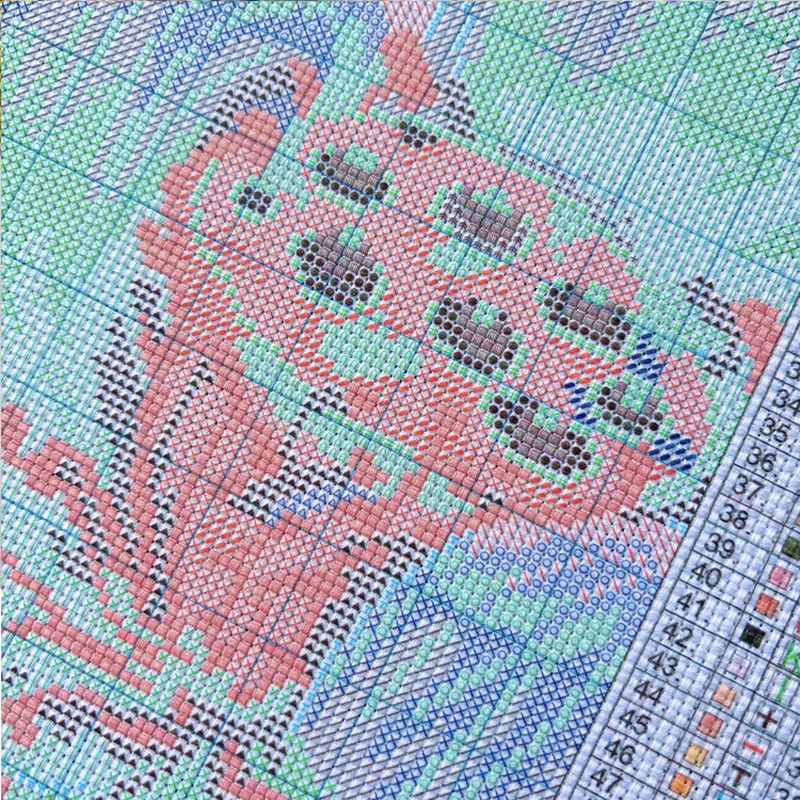 【CC2937 Spring Garden】 Beginne - đánh giá và giá Cross Stitch Stamped Kits Beginners