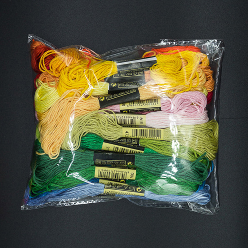 C 24/100/50 Multicolor Cross   - đánh giá và giá Cotton Embroidery Thread Skeins