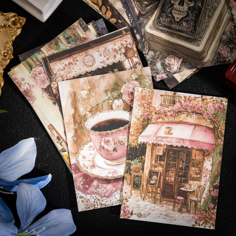 JIANQI 100Pcs Retro Handmade P - đánh giá và giá Vintage Junk Journal Scrapbooking Paper