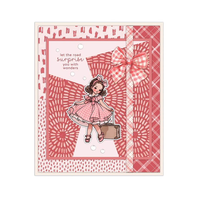 Suncraft Lovely Traveling Litt - đánh giá và giá Clear Silicone Stamps For Card Making
