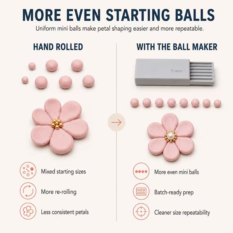 3D Print Clay Gel Ball Maker T - đánh giá và giá Beading