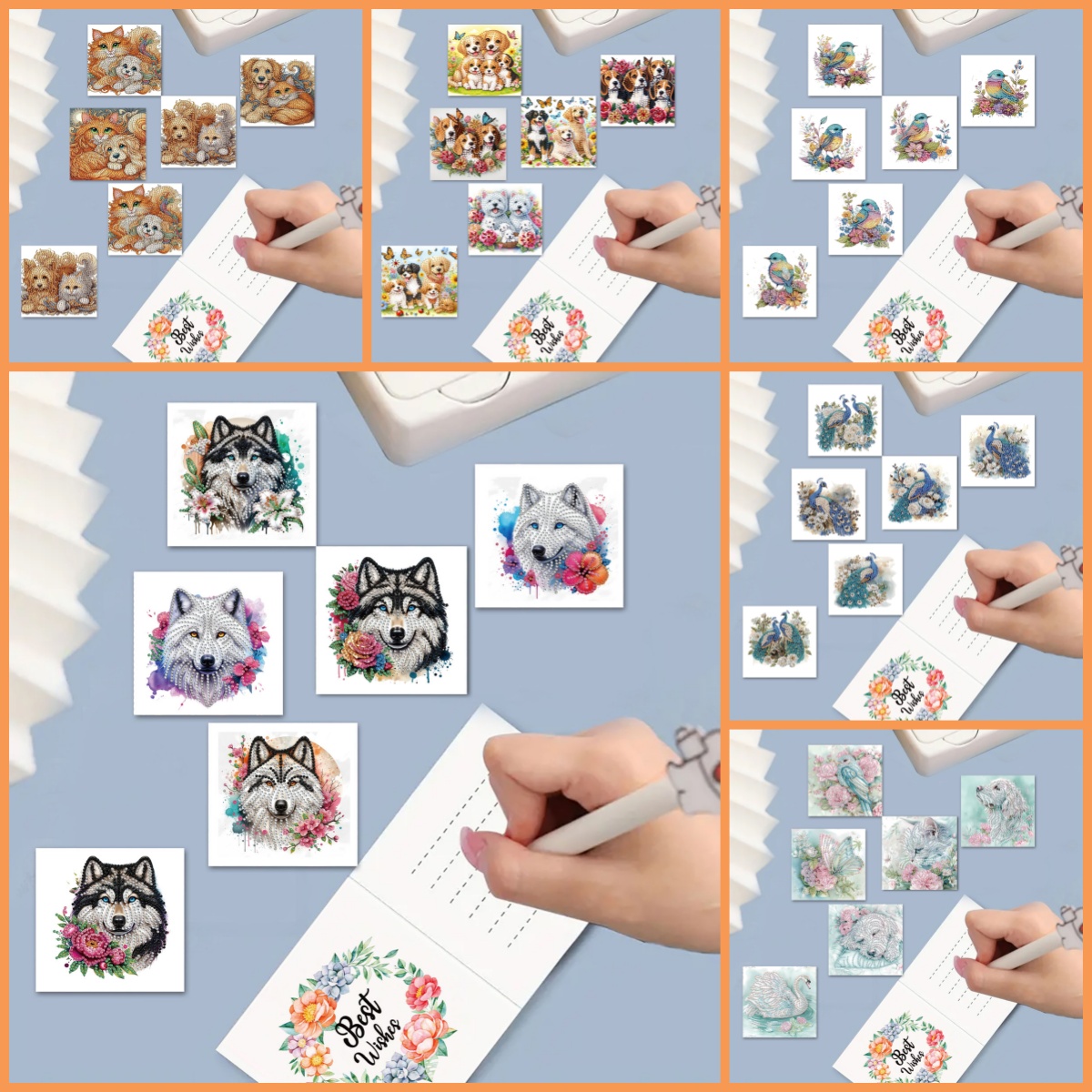 36/5000 6 DIY Diamond Painting - đánh giá và giá Painting Supplies