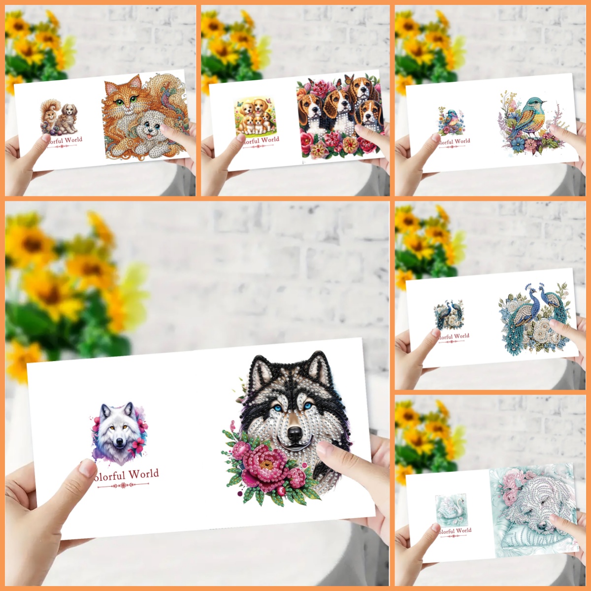 36/5000 6 DIY Diamond Painting - đánh giá và giá Painting Supplies