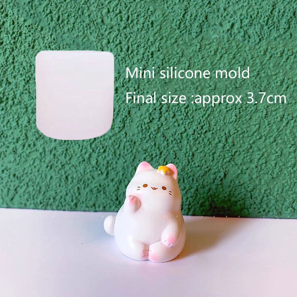 3D Cat Silicone Mold Set Plast - đánh giá và giá Silicone Epoxy Resin Molds Set