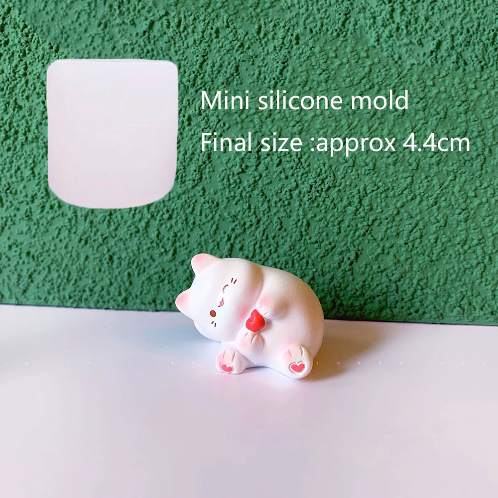 3D Cat Silicone Mold Set Plast - đánh giá và giá Silicone Epoxy Resin Molds Set