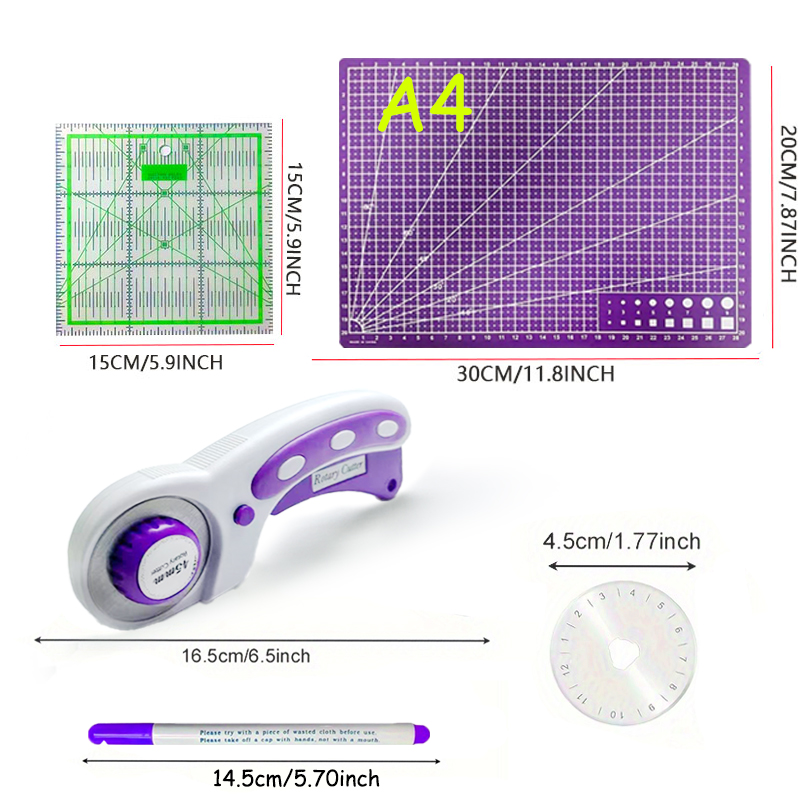 45mm Rotary Cutter with Thicke - đánh giá và giá Rotary Cutter For Fabric 45Mm
