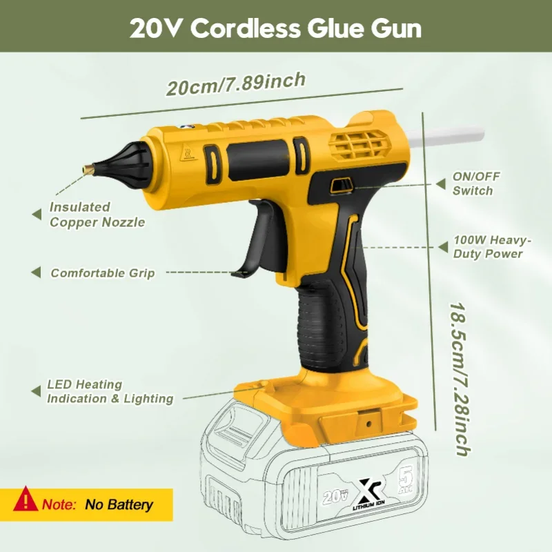 Cordless Electric Handheld Hot - đánh giá và giá Hot Melt Glue Gun Cordless