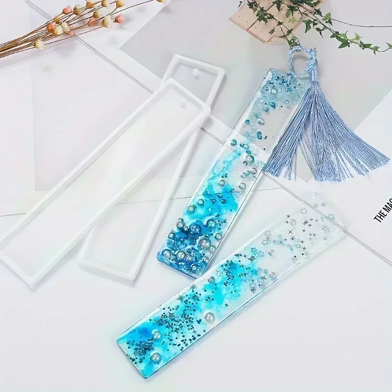 5pcs/set DIY Rectangular Cryst - đánh giá và giá Silicone Epoxy Resin Molds Set