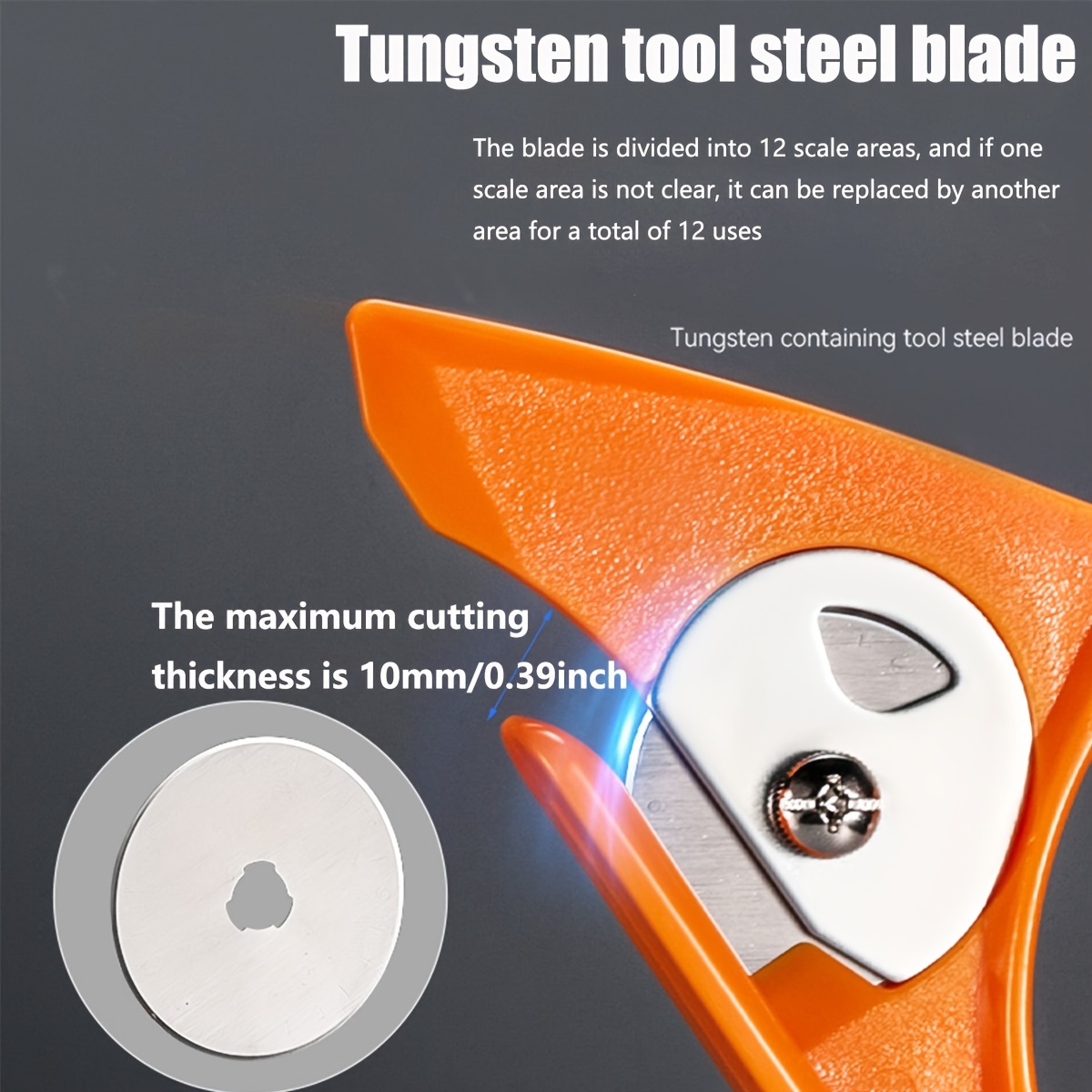 1pcs 45mm Rolled Material Cutt - đánh giá và giá Rotary Cutter For Fabric 45Mm